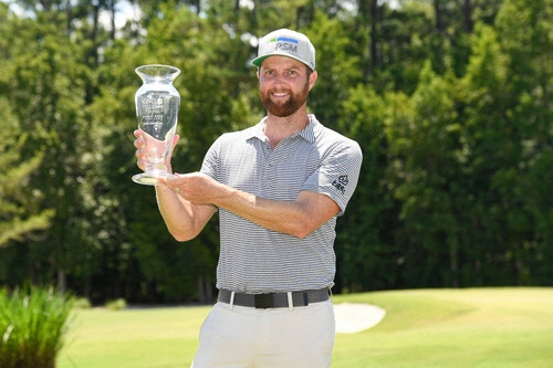 우승자 커크[콘페리 투어 소셜 미디어 사진 캡처]